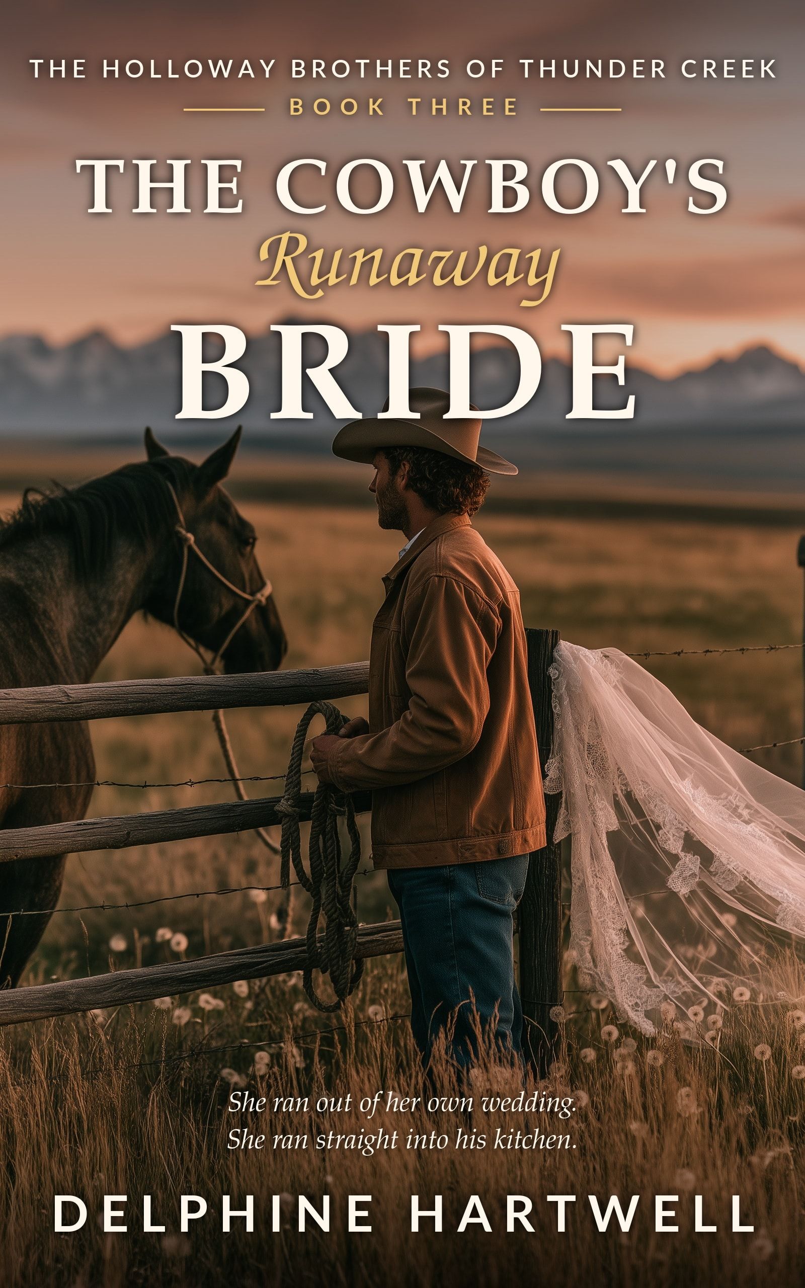 Cover of The Cowboy’s Runaway Bride