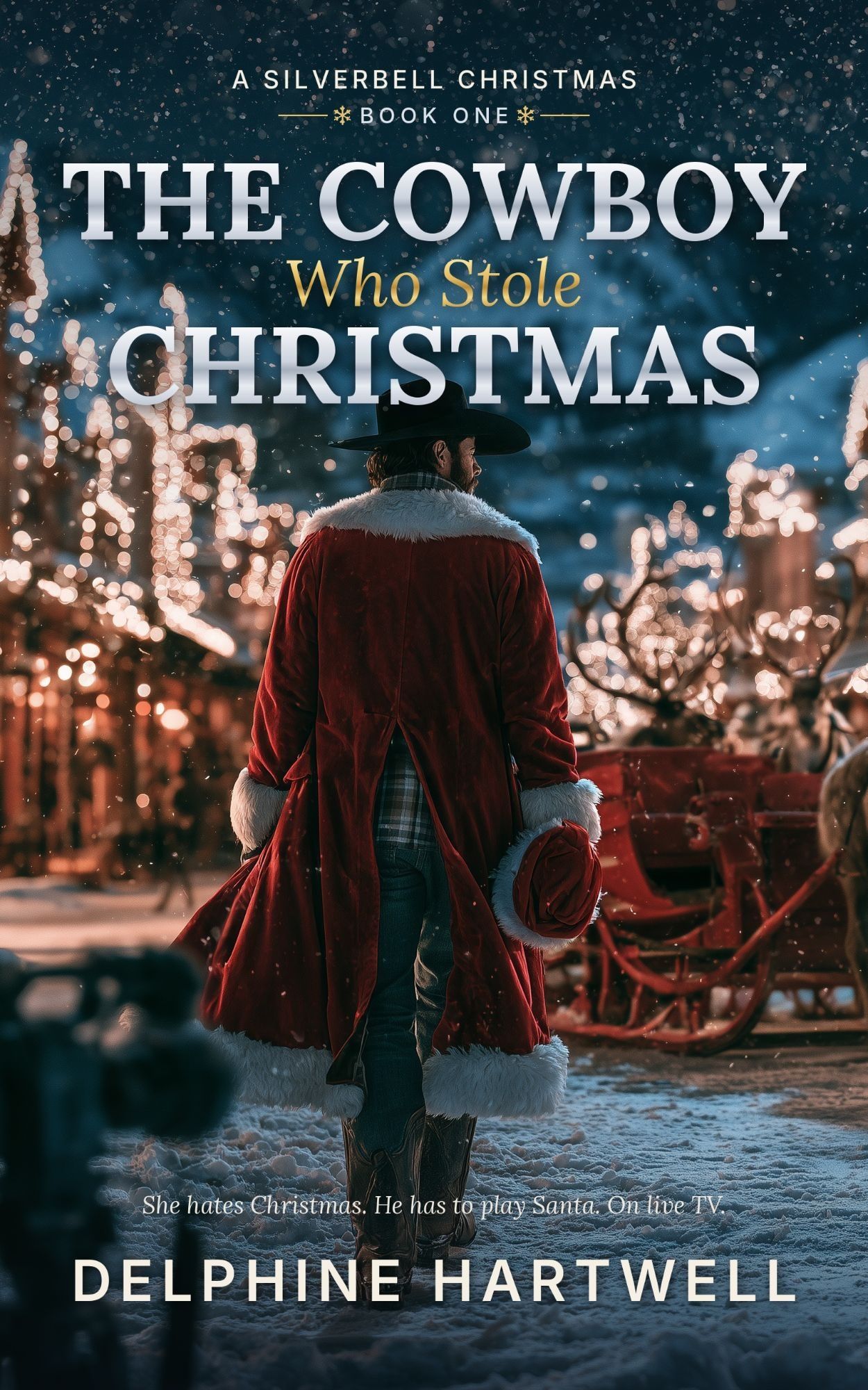 Cover of The Cowboy Who Stole Christmas