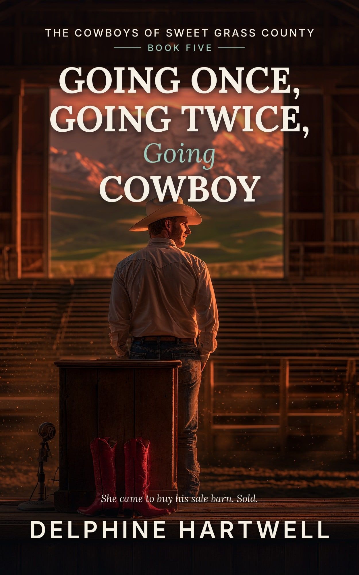 Cover of Going Once, Going Twice, Going Cowboy